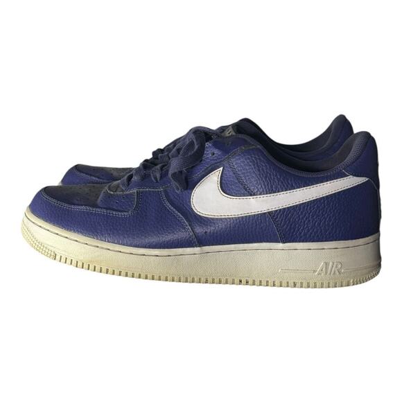 Nike Air Force 1 '07 Low Blue Recall (AA4083-401) Men’s Size 12 Blue White - Picture 4 of 8